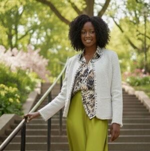 IRO Blazer with Metal Accents and Raw Hem 1